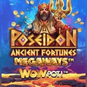 Ancient Fortunes: Poseidon WowPot! MEGAWAYS logo by Triple Edge Studios Parimatch