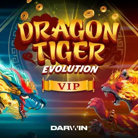 Dragon Tiger Evolution VIP slot icon by Darwin Gaming, available at Parimatch