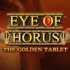 Eye of Horus The Golden Tablet Megaways online game logo by Blueprint Gaming on parimatchargentina.casino