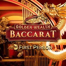 Golden Wealth Baccarat logo by Evolution at Parimatch