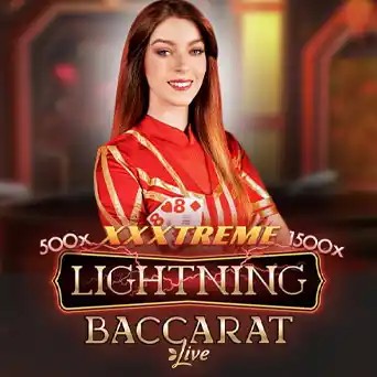 Enjoy Lightning Baccarat by Evolution – logo hosted on parimatchargentina.casino