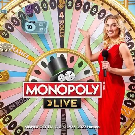 Monopoly Live logo by Evolution Parimatch