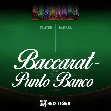 Punto Banco slot logo by Red Tiger Gaming at Parimatch